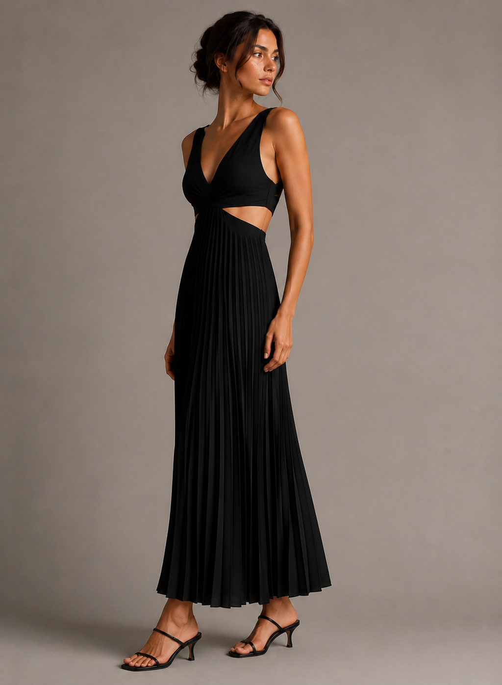 Women's Sleeveless Maxi Dress Timeless Elegance