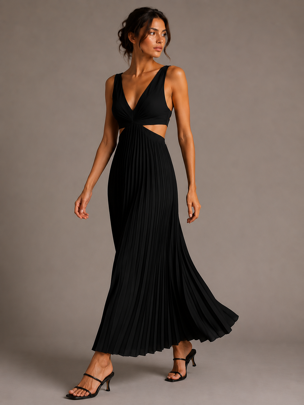 Women's Sleeveless Maxi Dress Timeless Elegance