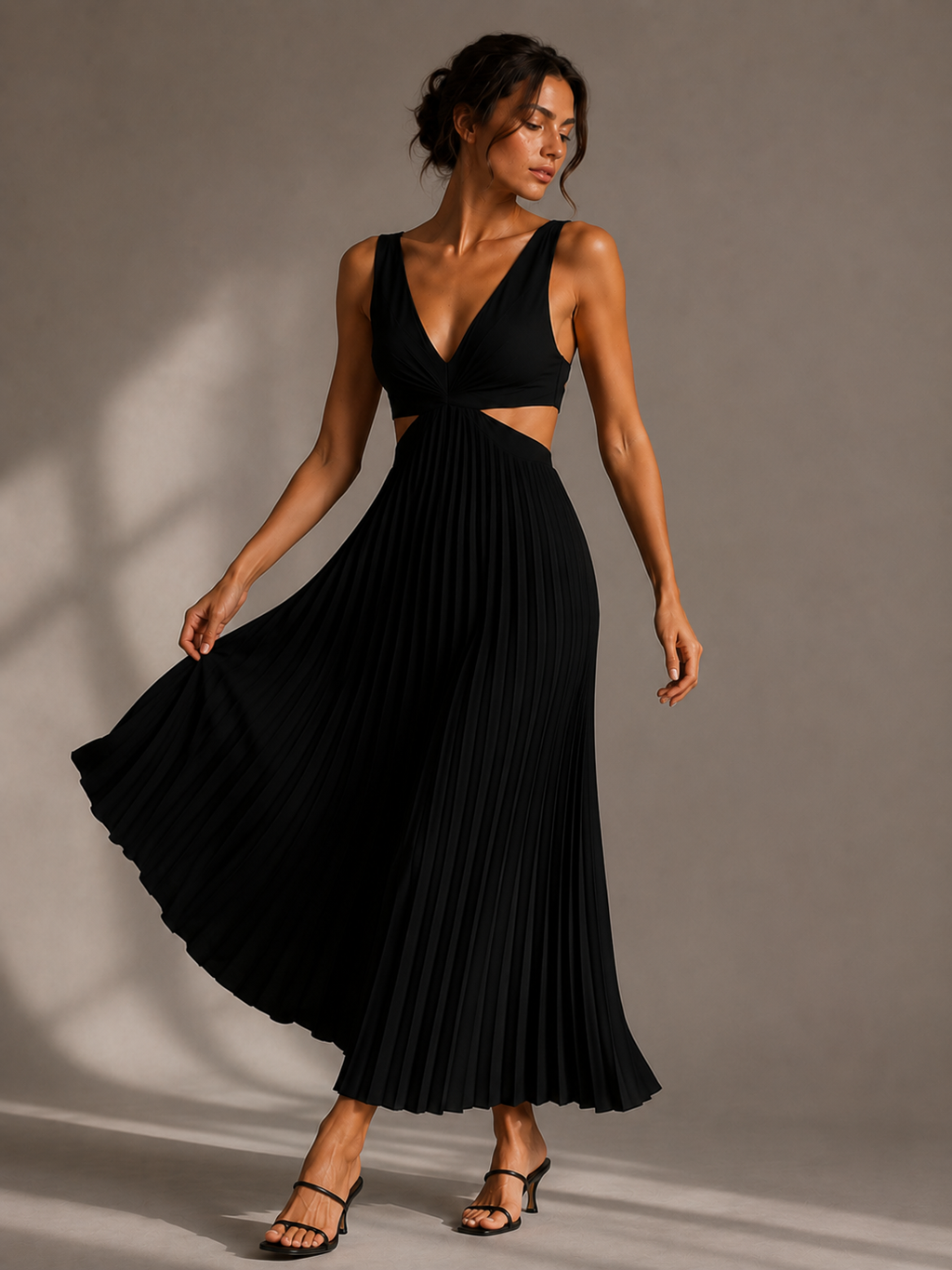 Women's Sleeveless Maxi Dress Timeless Elegance