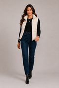 Women's Padded Gilet – Quilted Gilet with High Collar