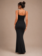 Women's Elegant Halter Dress for Summer and Special Occasions