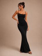 Women's Elegant Halter Dress for Summer and Special Occasions