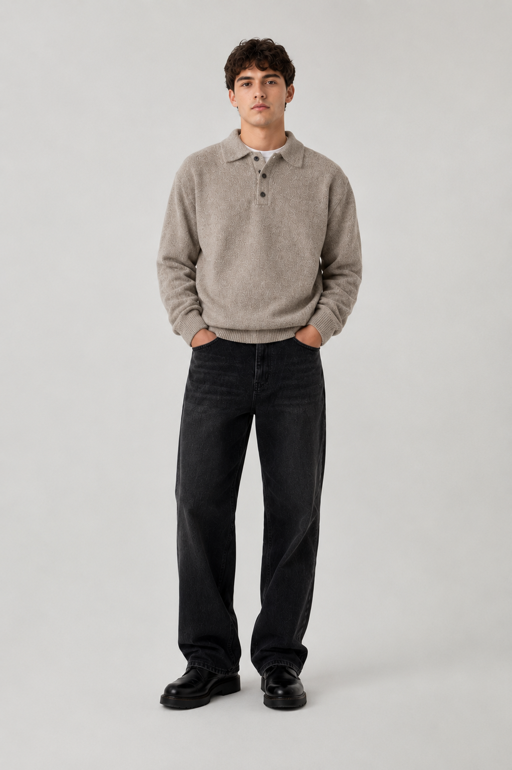 Men's Lightweight Knit Sweater for Casual and Formal Wear