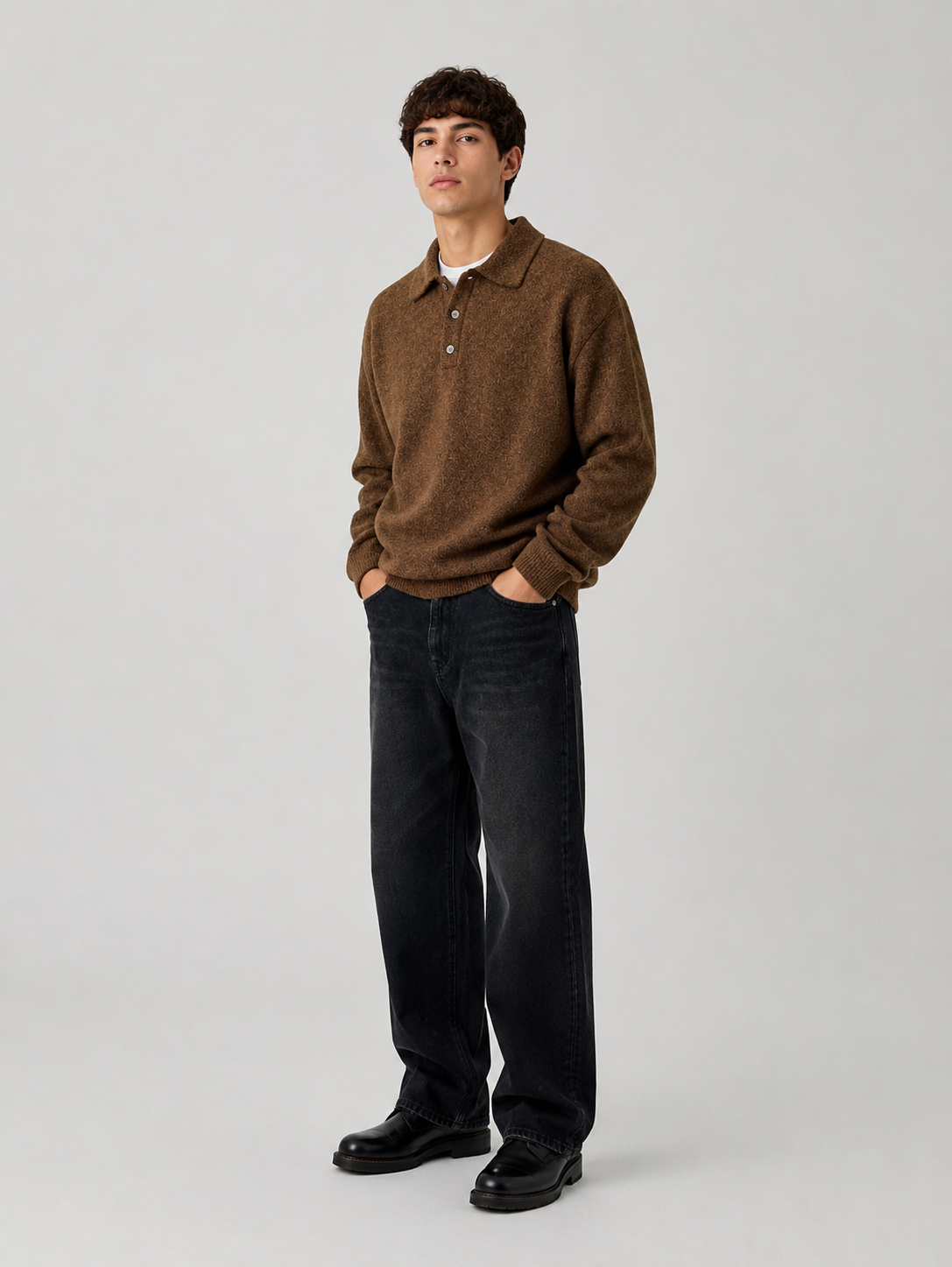 Men's Lightweight Knit Sweater for Casual and Formal Wear