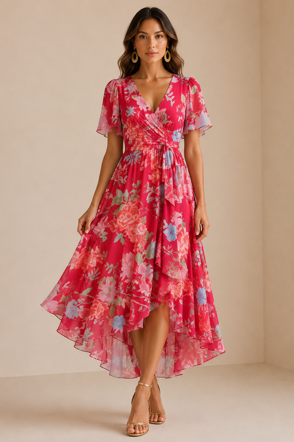 Women's Casual Maxi Dress Timeless Feminine Summer Look