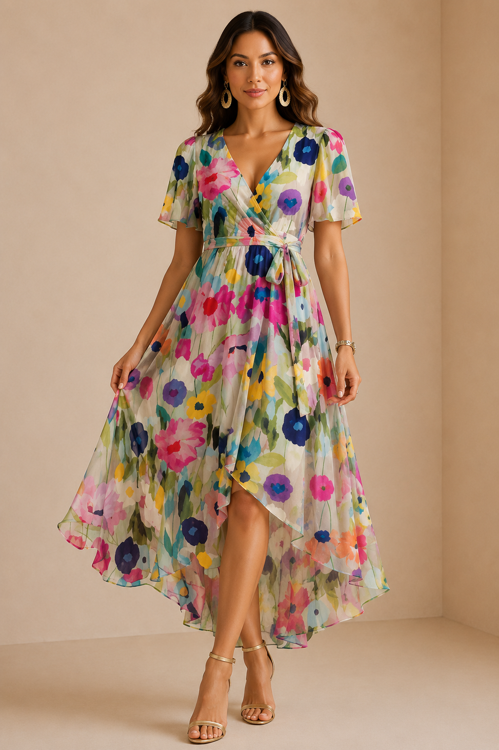Women's Casual Maxi Dress Timeless Feminine Summer Look