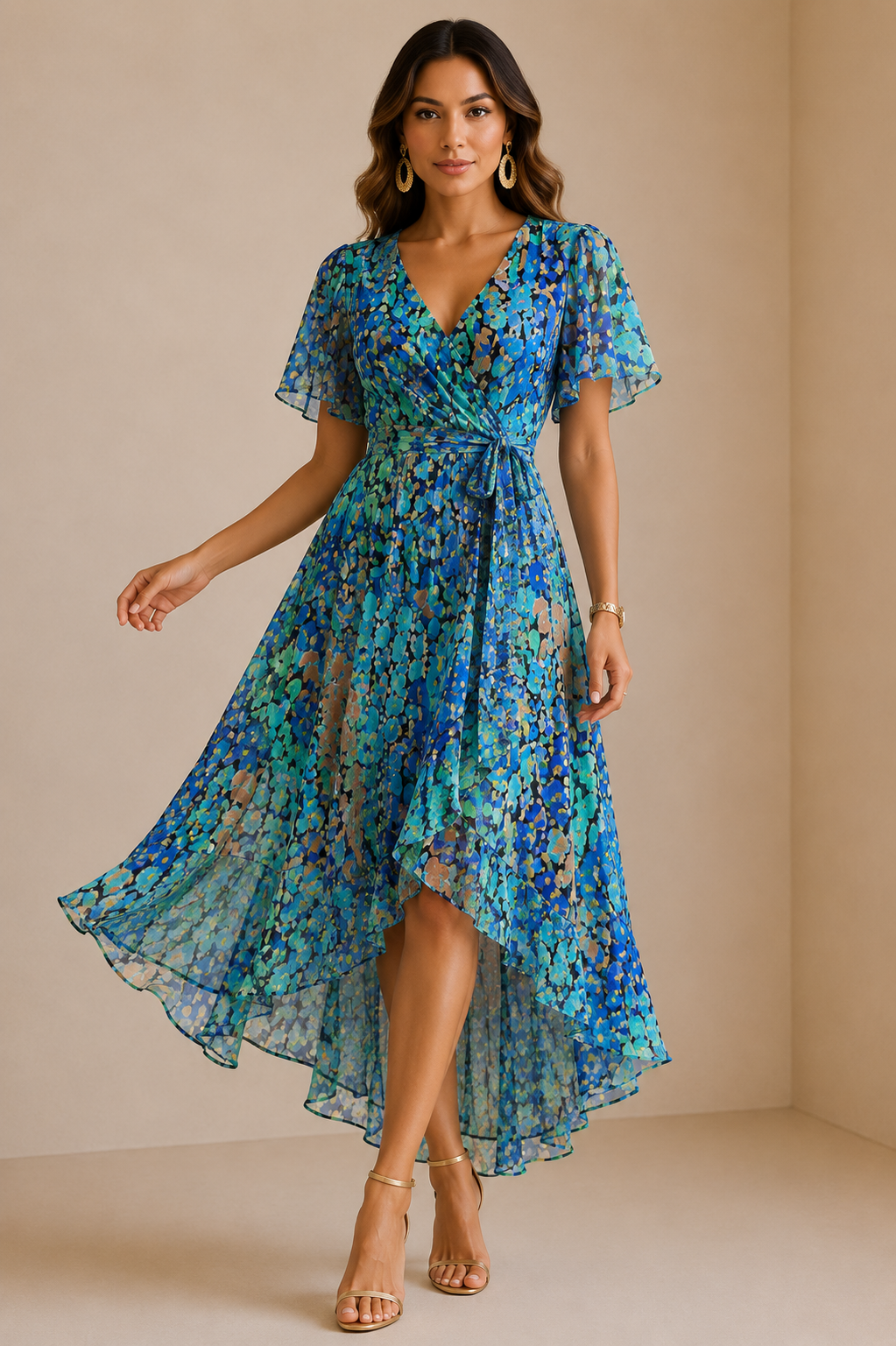 Women's Casual Maxi Dress Timeless Feminine Summer Look