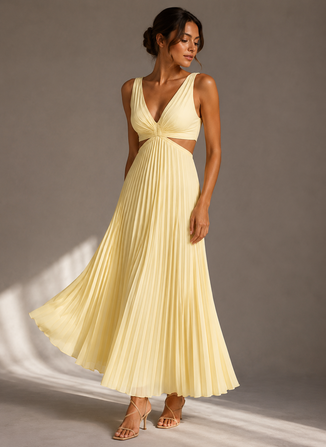 Women's Sleeveless Maxi Dress Timeless Elegance