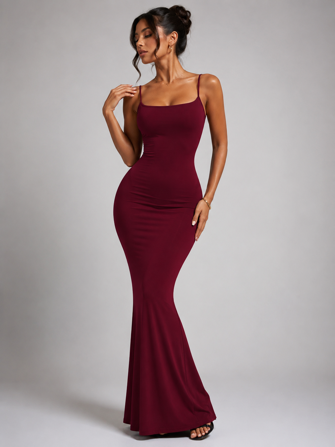 Women's Elegant Halter Dress for Summer and Special Occasions