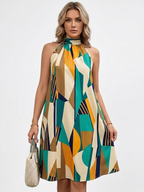 Women's Breathable Sleeveless Summer Dress Relaxed Fit