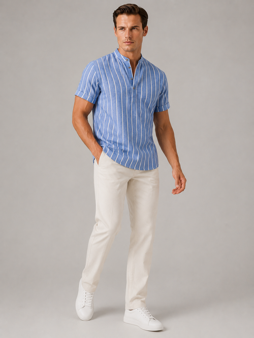 Men's Lightweight Knit Polo Timeless Casual Style