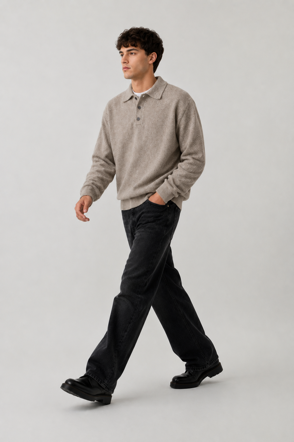 Men's Lightweight Knit Sweater for Casual and Formal Wear