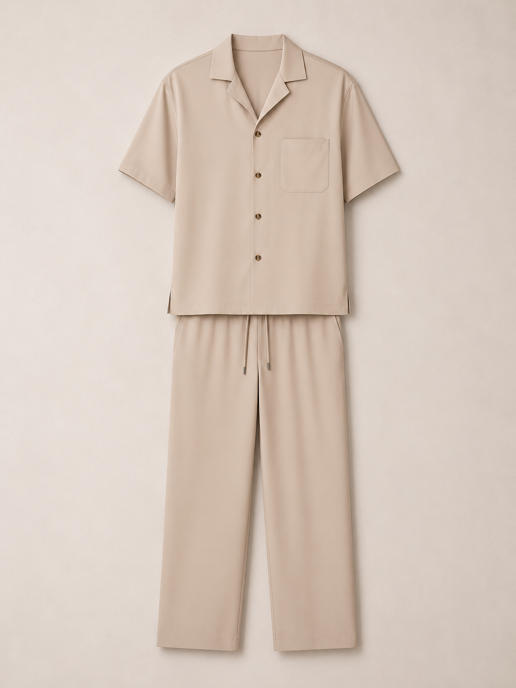 Men's Minimalist Co Ord Set Timeless Resort Wear Style