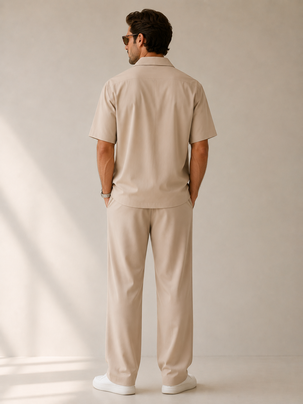Men's Minimalist Co Ord Set Timeless Resort Wear Style
