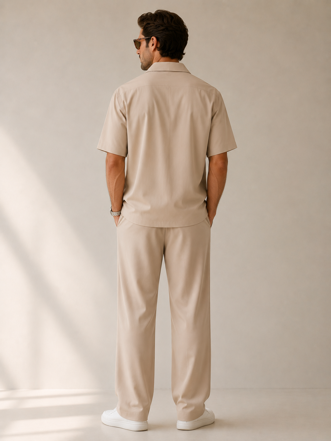 Men's Minimalist Co Ord Set Timeless Resort Wear Style