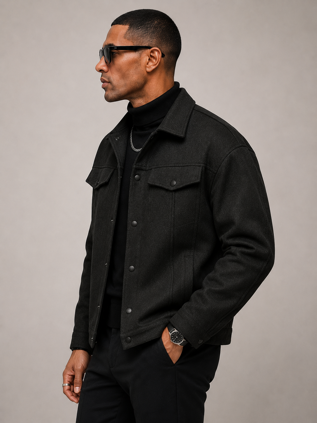 Men's Timeless Casual Jacket Lightweight Spring Summer Outerwear
