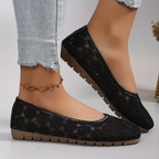 Women's Slip-On Ballet Flats Lightweight Mesh Casual Shoes