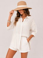 Women’s Breathable Summer Blouse Loose Minimalist Fit