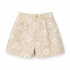 Women's Floral Print Shorts with Pockets Casual Summer Fit