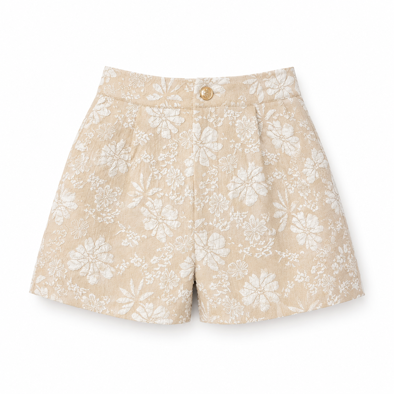 Women's Floral Print Shorts with Pockets Casual Summer Fit