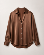 Women's Relaxed Fit Blouse Timeless Minimalist Chic Style