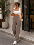 Women's Relaxed Fit Straight Leg Summer Pants