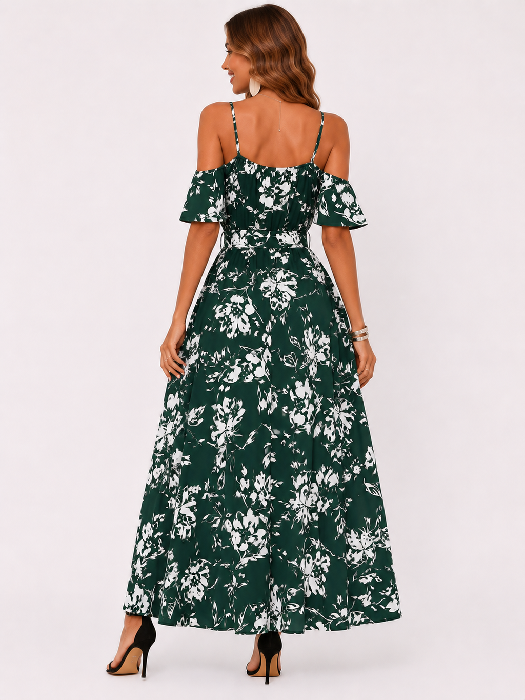 Women's Sleeveless Midi Dress Minimalist Elegant Outfit