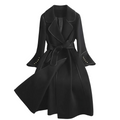 Women's Wool Blend Coat Mid Length Overcoat