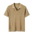 Men's Casual Knit Shirt Starry Texture Business Everyday